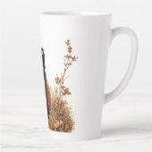 Herbst-Fasan-Ölgemälde Milchtasse (Rechts)