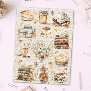 Herbst Favorit Essential Ästhetik Postkarte