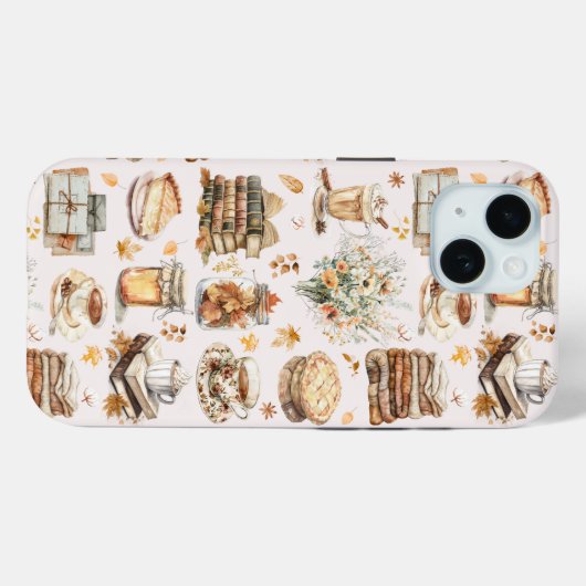 Herbst Favorit Essential Ästhetische Muster Case-Mate iPhone Hülle (Rückseite (Horizontal))