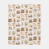 Herbst Favorit Essential Ästhetische Muster Fleecedecke (Vorderseite)