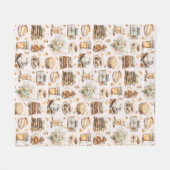 Herbst Favorit Essential Ästhetische Muster Fleecedecke (Vorderseite (Horizontal))