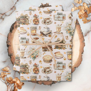 Herbst Favorit Essential Ästhetische Muster Geschenkpapier Set