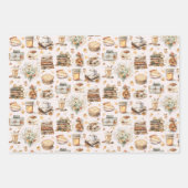 Herbst Favorit Essential Ästhetische Muster Geschenkpapier Set (Vorderseite 2)
