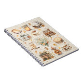 Herbst Favorit Essential Ästhetische Muster Notizblock (Rechte Seite)