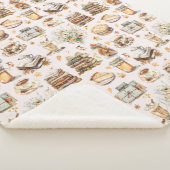 Herbst Favorit Essential Ästhetische Muster Sherpadecke (3/4)