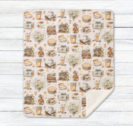 Herbst Favorit Essential Ästhetische Muster Sherpadecke