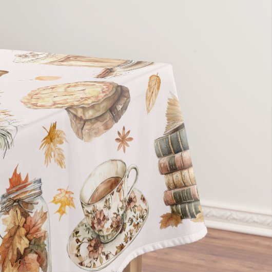 Herbst Favorit Essential Ästhetische Muster Tischdecke (Beispiel)
