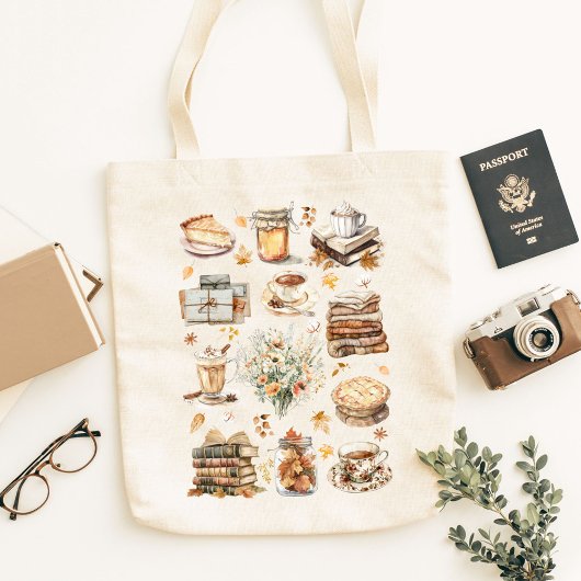 Herbst Favorit Essential Ästhetische Muster Tragetasche