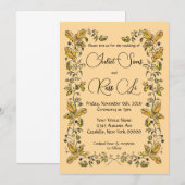 Herbst-Fee-Einladung Einladung (Vorne/Hinten)