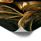 Herbst-Fee Fantasy Art Poster (Ecke)