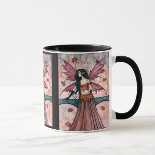 Herbst-Fee-Kaffeetasse von Molly Harrison Tasse