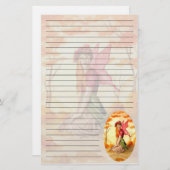 Herbst-Feen-Briefpapier Briefpapier (Vorne/Hinten)