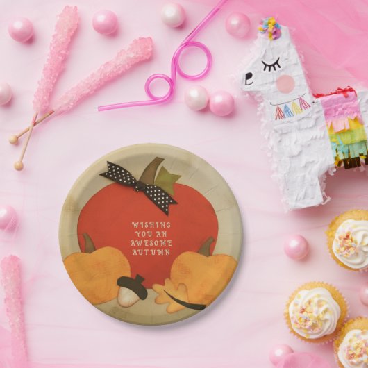 Herbst-Feiern Napkins Pappteller (Party)