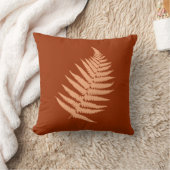 Herbst-Fern-Blätter Kissen (Decke)