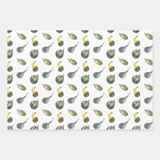 Herbst Fete Herbst Party Bunte Pumpkins Umhüllung Geschenkpapier Set (Vorderseite 2)