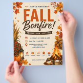 Herbst-Feuerflyer Flyer (Hand)