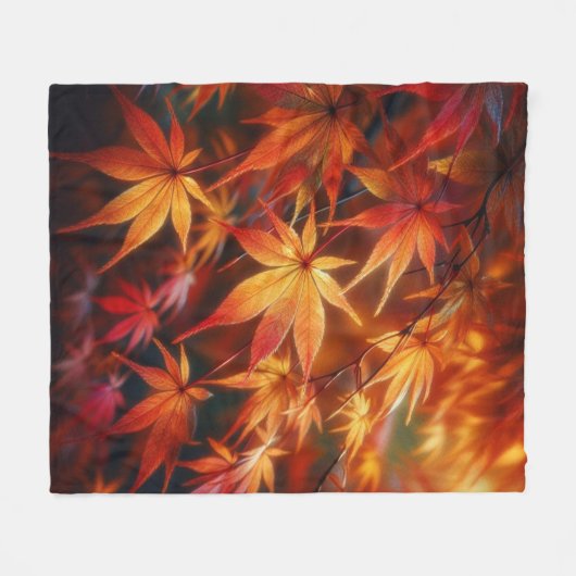 Herbst Fleecedecke (Vorderseite (Horizontal))