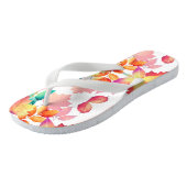 Herbst-Flip-Flops Badesandalen (Schrägansicht)