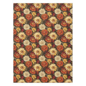 Herbst Floral Chrysanthemen Tischdecke (Vorderseite)