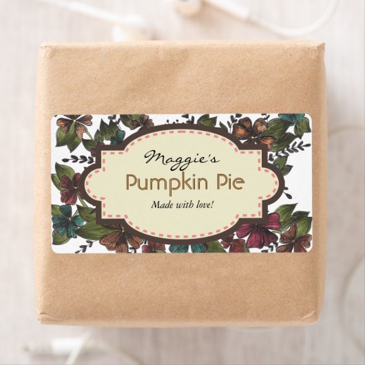 Herbst florale Backmarken (Insitu)