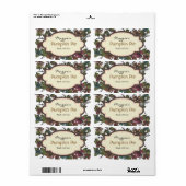 Herbst florale Backmarken (Vorne)