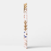 Herbst florales nahtloses Muster. Doodle-Pflanze, Case-Mate iPhone Hülle (Rückseite / Rechts)