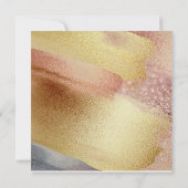 Herbst Florals Ankündigung Datum freihalten (Rückseite)