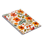 Herbst Florals & Blätter Notebook Notizblock (Rechte Seite)