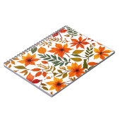 Herbst Florals & Blätter Notebook Notizblock (Linke Seite)