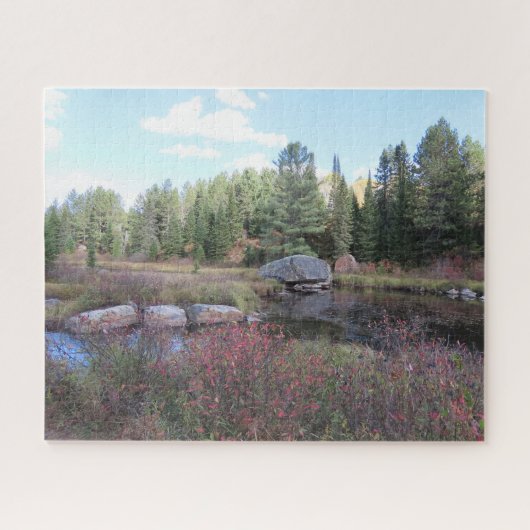 Herbst-Fluss Nr. 1 Puzzle (Horizontal)