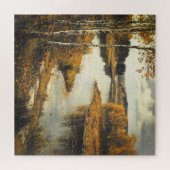 Herbst-Flusslandschaft Puzzle (Horizontal)