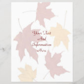 Herbst-Flyer Flyer (Vorne)