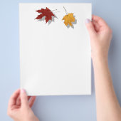 Herbst-Flyer Flyer (Hand)