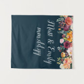 Herbst Foto Stand Prop Boho Herbstwoche Hintergrun Wandteppich (Vorderseite (Horizontal))