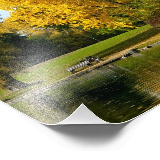 Herbst Fotodruck (Ecke)