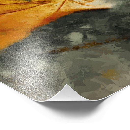 Herbst Fotodruck (Ecke)