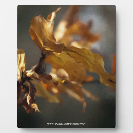 Herbst Fotoplatte (Vorderseite)