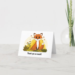 Herbst Fox Danke
