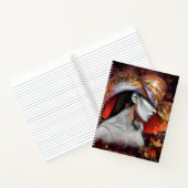 Herbst-Frauen-Notebook Notizblock (Innenseite)