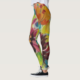 Herbst-Freude-Blumen Leggings