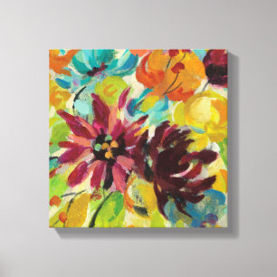 Herbst-Freude-Blumen Leinwanddruck