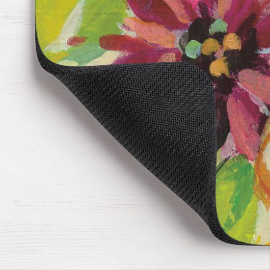 Herbst-Freude-Blumen Mousepad (Ecke)