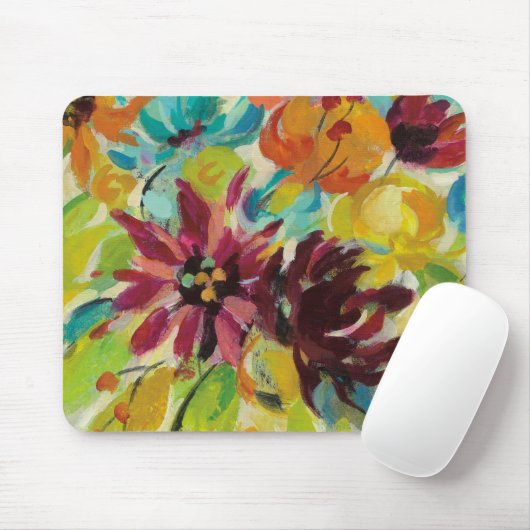 Herbst-Freude-Blumen Mousepad (Mit Mouse)