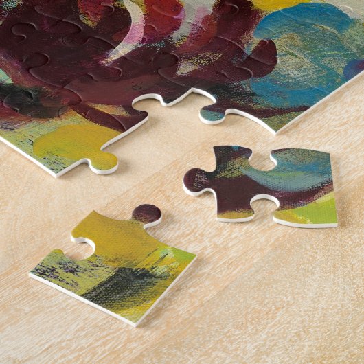 Herbst-Freude-Blumen Puzzle (Seite)