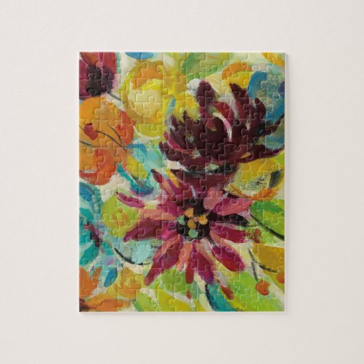 Herbst-Freude-Blumen Puzzle (Vertikal)