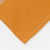 Herbst-Fuchs-Malerei Fleecedecke (Ecke)