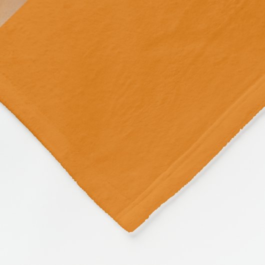 Herbst-Fuchs-Malerei Fleecedecke (Ecke)