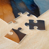 Herbst-Fuchs-Malerei Puzzle (Seite)