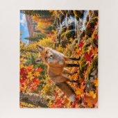 Herbst-Fuchs-Waldland Puzzle (Vertikal)