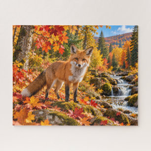Herbst-Fuchs-Waldland Puzzle